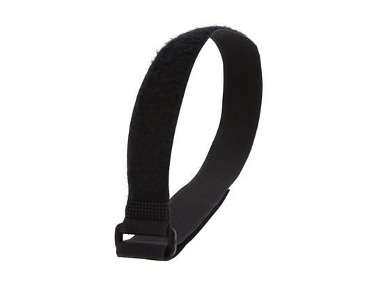 18 x 1 Inch Fire Rated Black Cinch Strap - 5 Pack at Cables N More