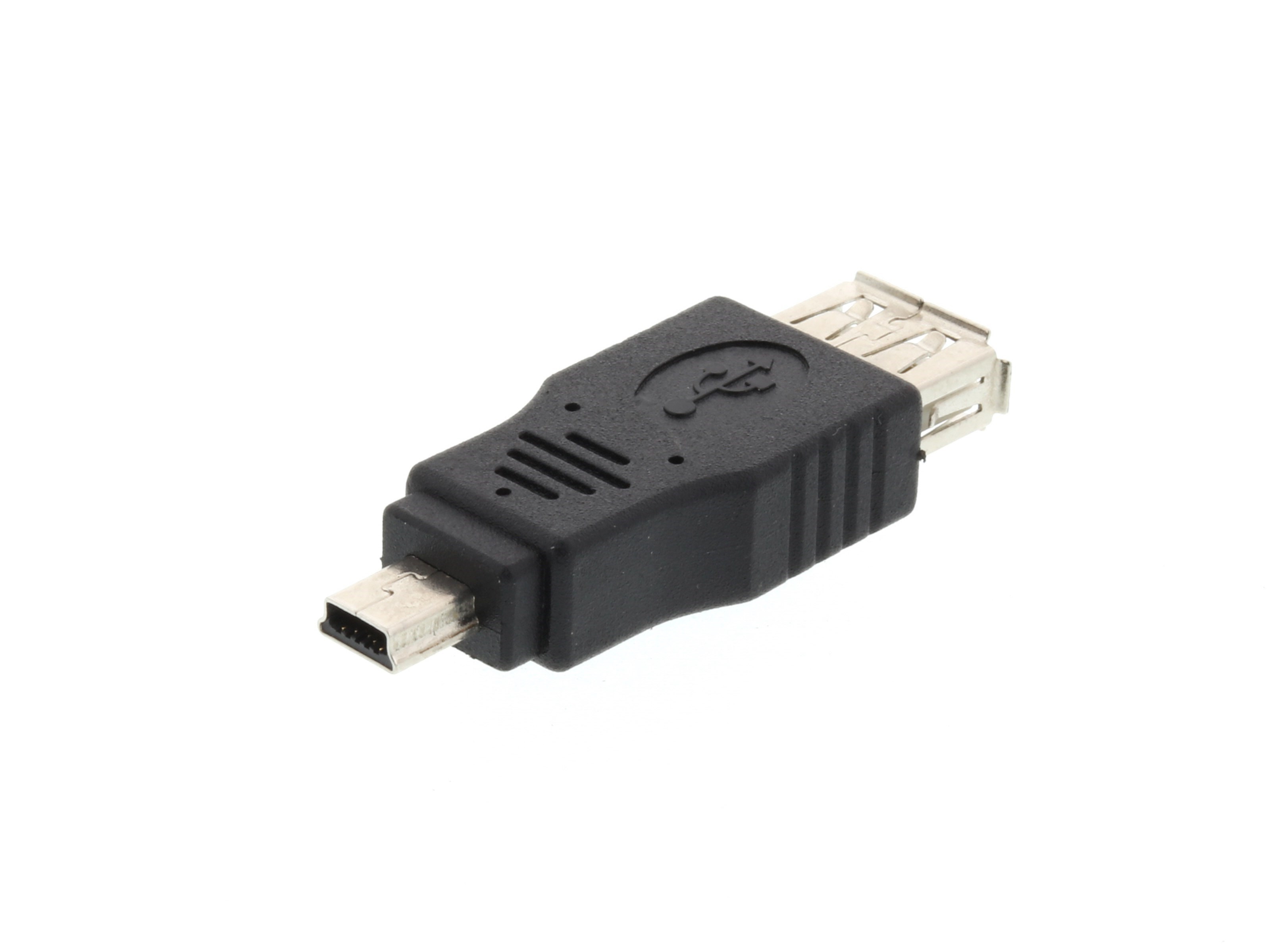 USB 2.0 Adapter - USB Female to USB Mini 5 Male 5 Pack at Cables N More