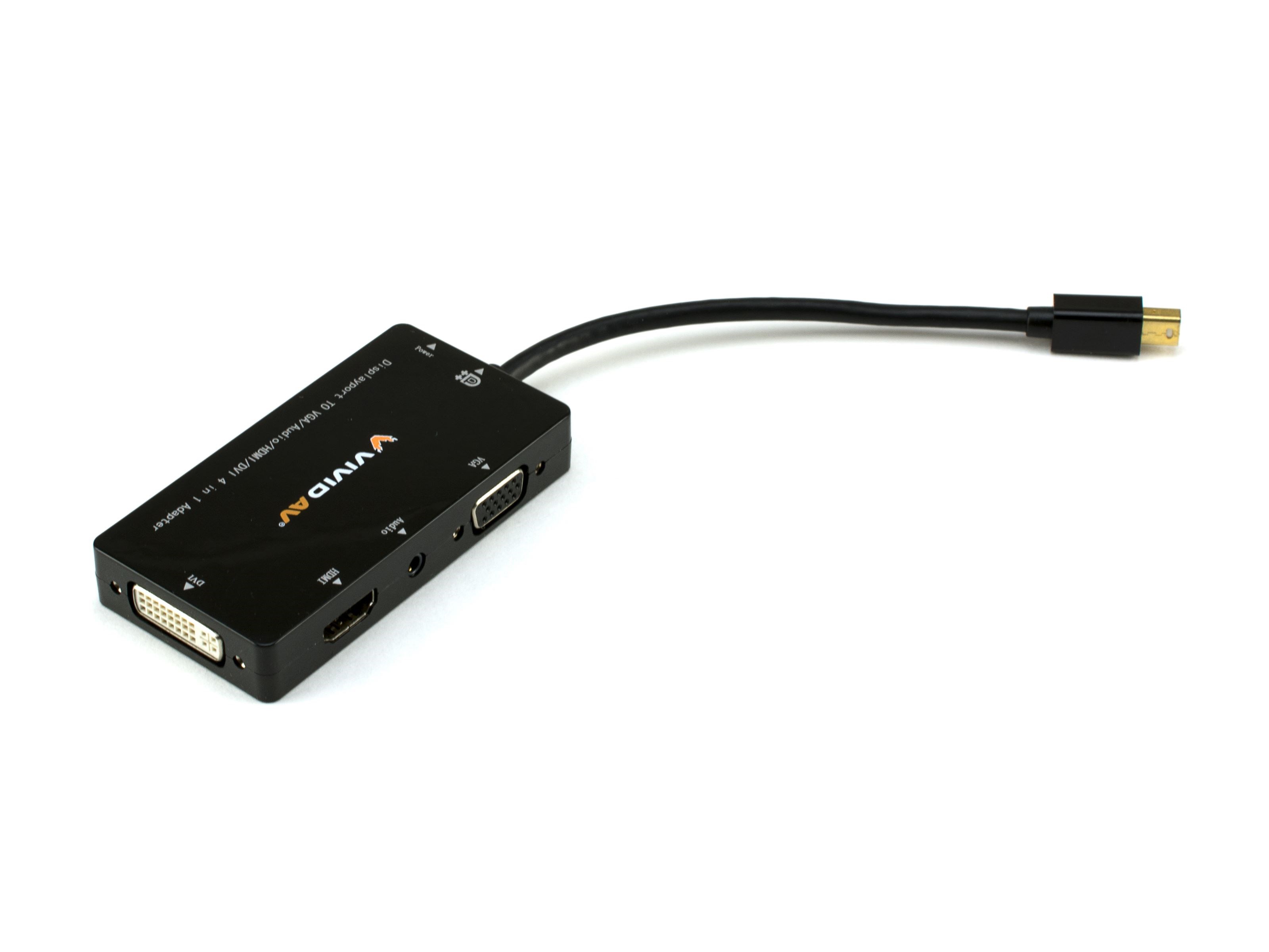 Adaptador Multipuesto Mini Display Port A HDMI/VGA/DVI