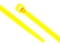 Picture of 4 Inch Yellow Cable Tie - 500 Pack