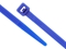 Picture of 6 Inch Blue Intermediate Cable Tie - 100 Pack