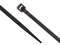 Picture of 8 Inch Black UV Miniature Cable Tie - 1000 Pack