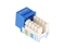 Picture of CAT6 SpeedTerm™ Keystone Jack 90 Degree 110 UTP - Blue