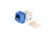 Picture of CAT6 SpeedTerm™ Keystone Jack 90 Degree 110 UTP - Blue