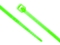 Picture of 8 Inch Fluorescent Green Miniature Cable Tie - 100 Pack